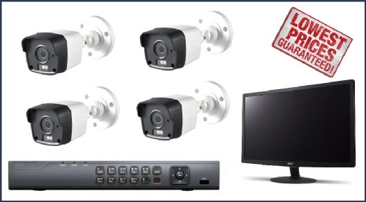 4 Security camera Package