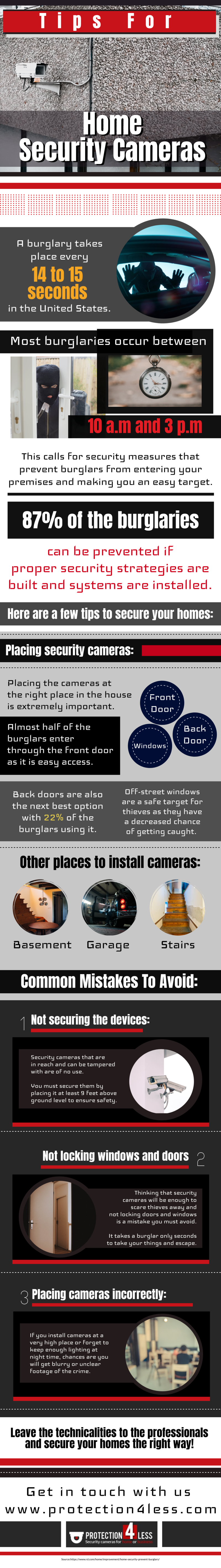 Tips for home security cameras