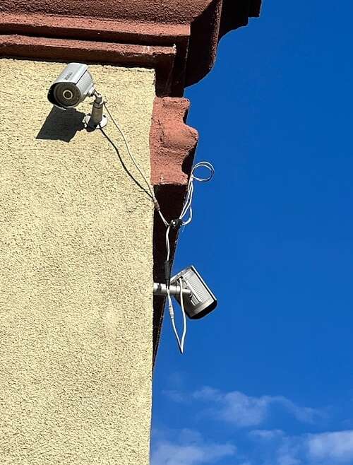 Common mistakes: installing a security camera system.