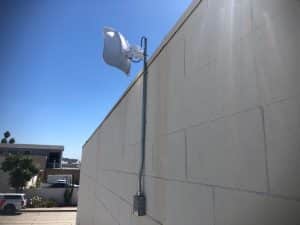 Access point for security camera installation