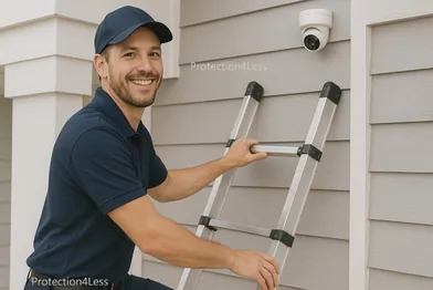 Installer delivering the best camera on Whittier
