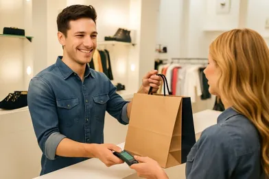 Retail store with smart cameras