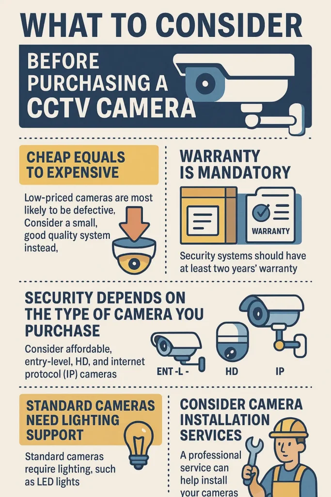 Aspects of Surveillance Cameras to Be Aware of