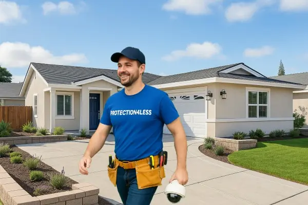 Installer Finishing the job