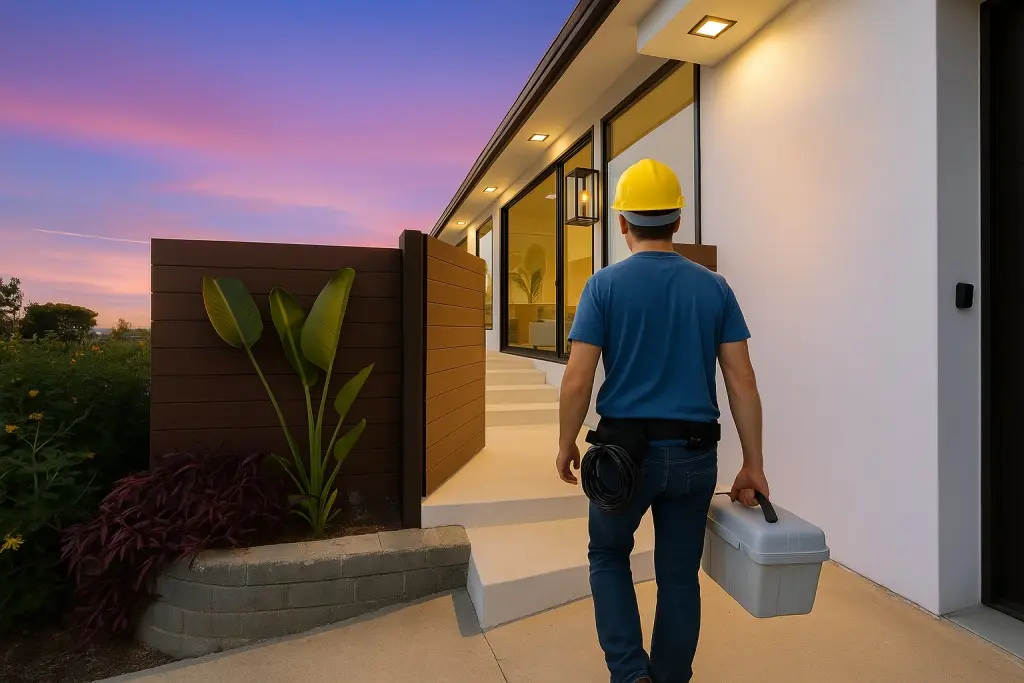 Security Camera Expert working on Cypress