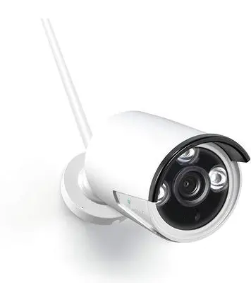 Wireless camera battery powered