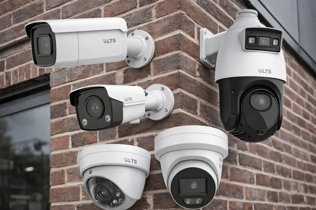 Professional security camera installation in Artesia CA with bullet, dome and PTZ surveillance cameras