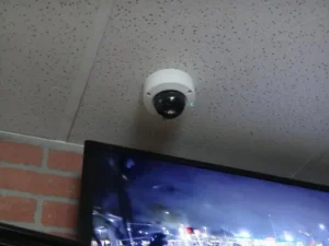 indoor security camera installed above monitor in Norwalk CA