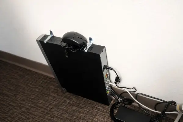 Residential security camera NVR system installed in a home in Covina CA