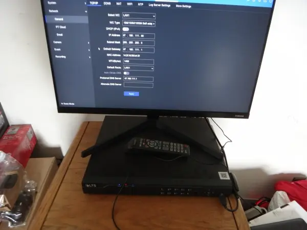 Security camera DVR network configuration and remote viewing setup in City of Industry, CA