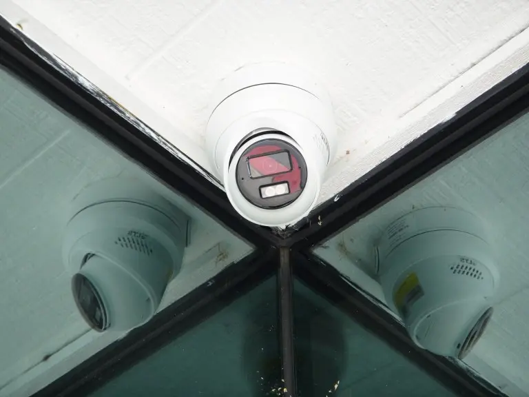 All weather dome turret security camera