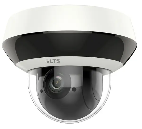4MP mini PTZ security camera installed for residential surveillance system in Hacienda Heights CA
