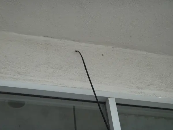 Second Cable Routing for Security Camera Expansion