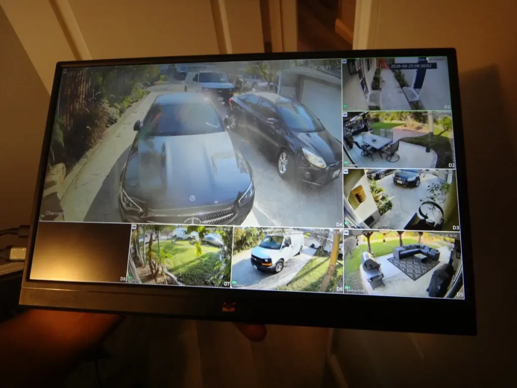 La Mirada security camera live view