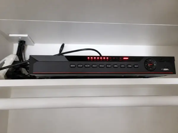 NVR security camera system installation in La Mirada, CA